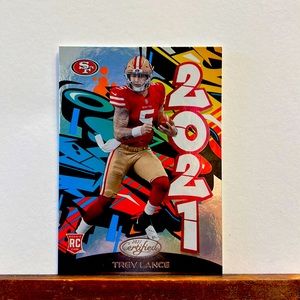 2021 Certified Trey Lance Rookie Card